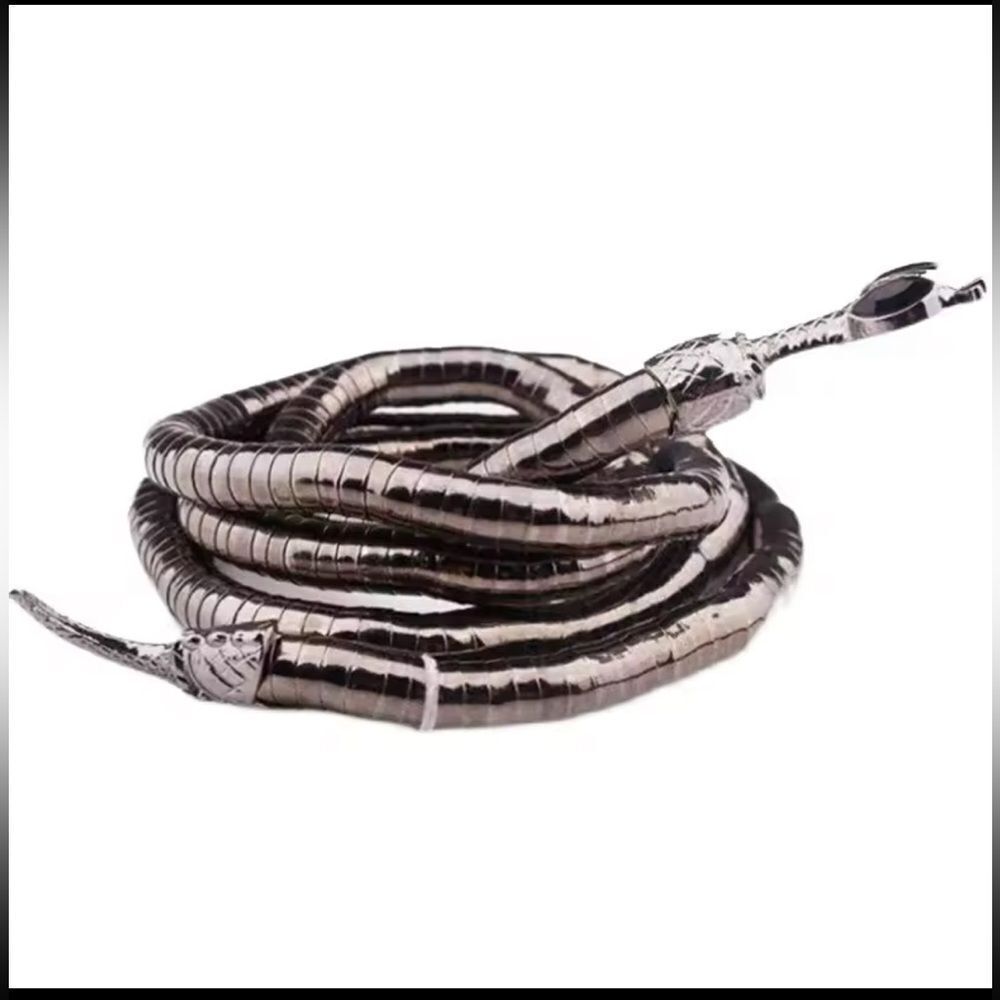 Versatile Serpenti-Style Snake Jewelry-Necklace Bracelet in One - Picture 9 of 12